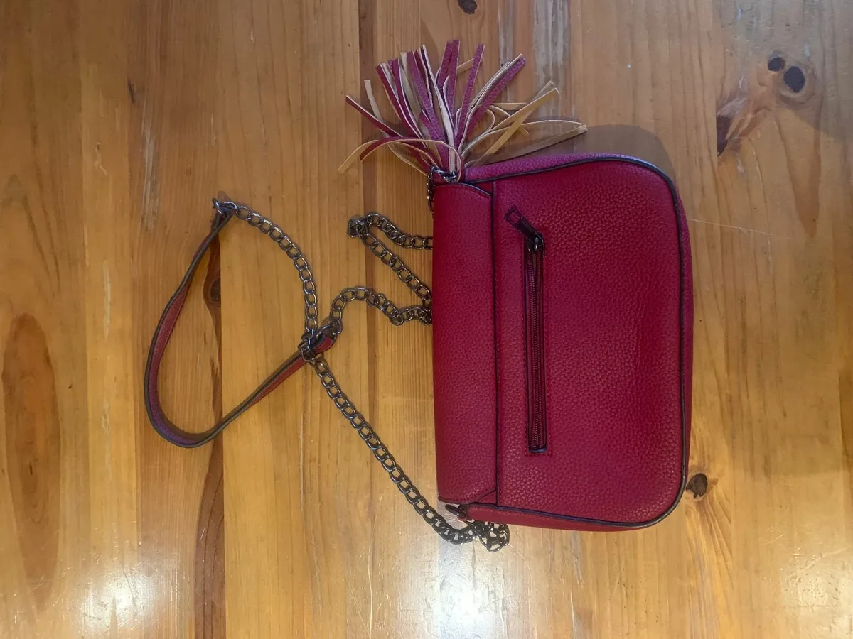 Red Crossbody Handbag - Image 4