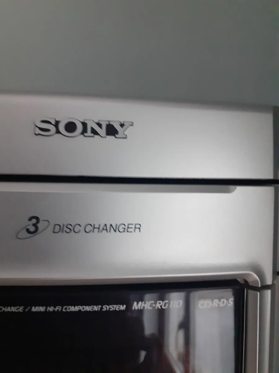 Vintage Sony 3 Disc changer. - Image 1