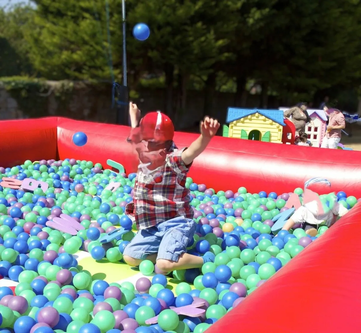 Inflatable Giant Twister/Ballpond - Image 1