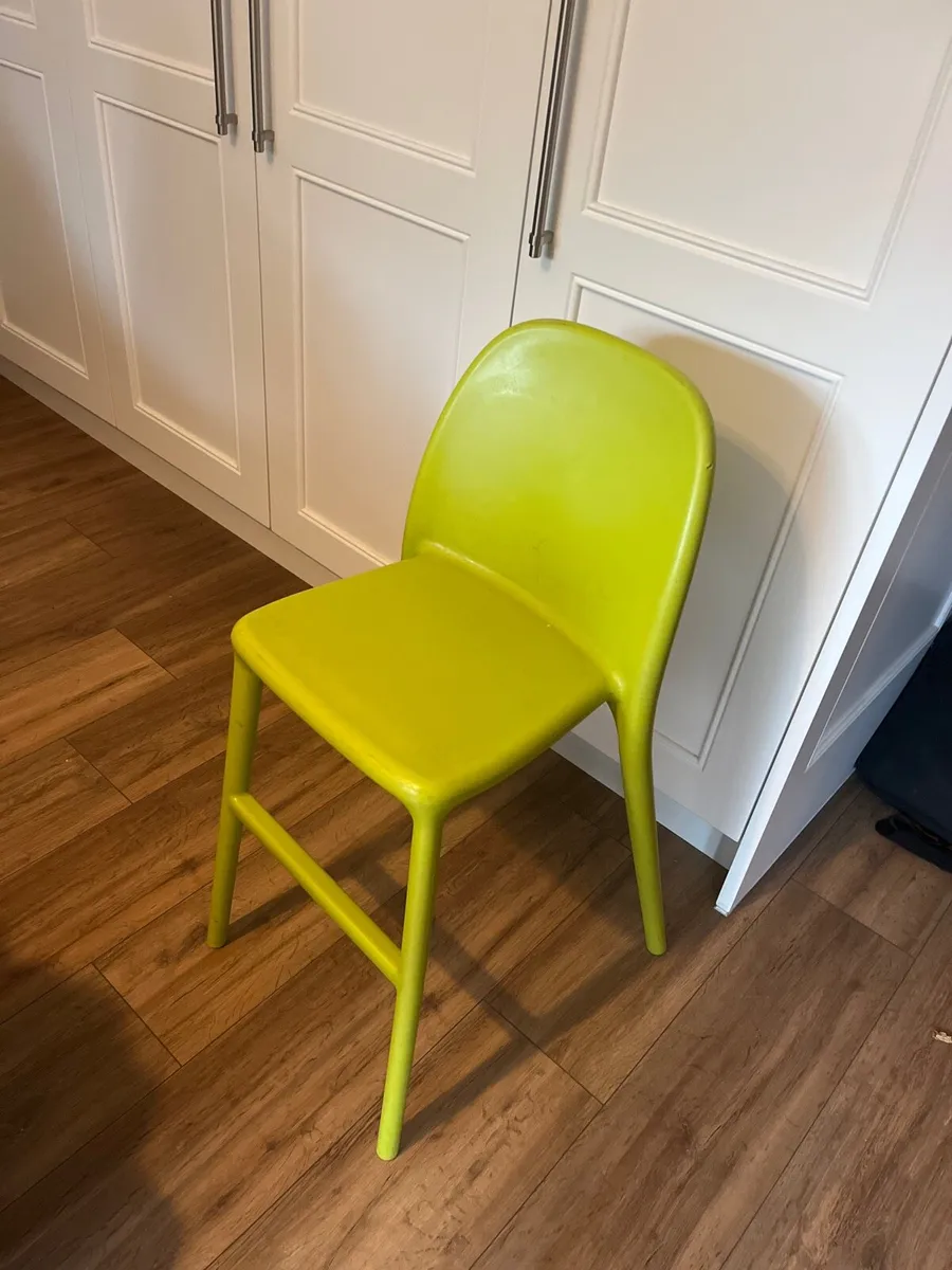 IKEA kids green chair