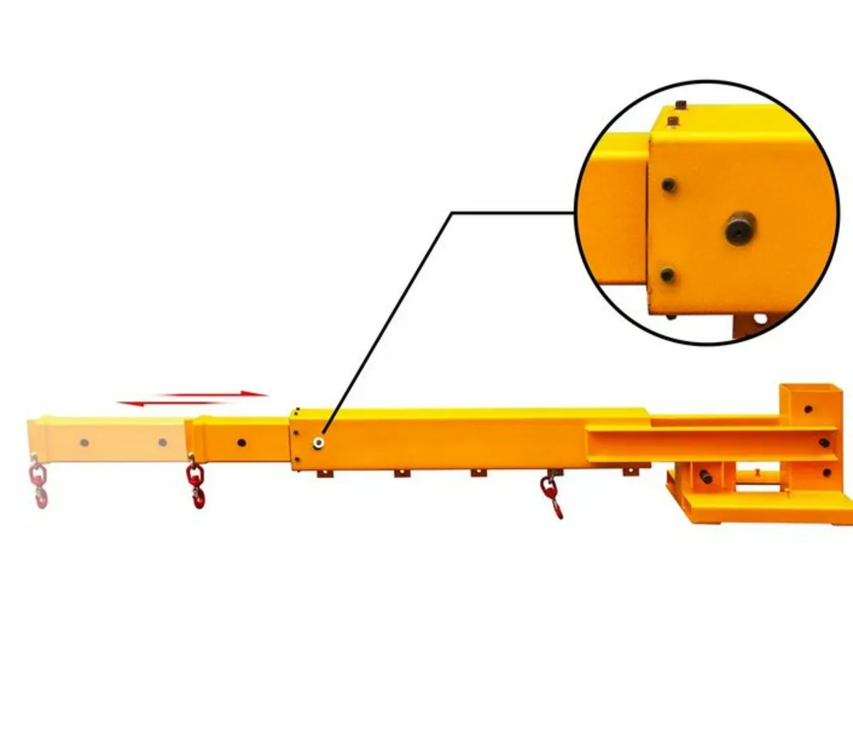 Forklift 3 ton jib extension (11ft) - Image 2