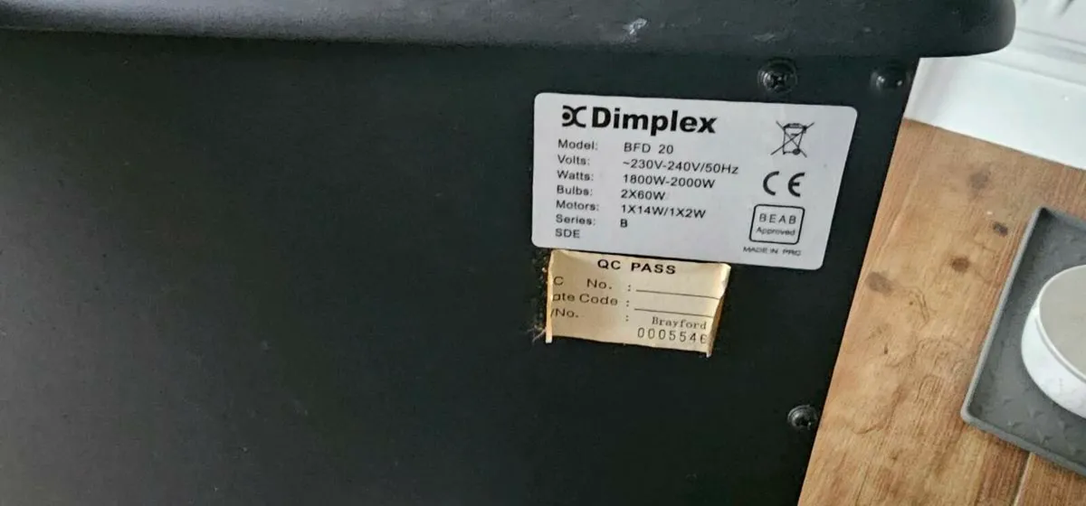 Dimplex electric stove fire - Image 2