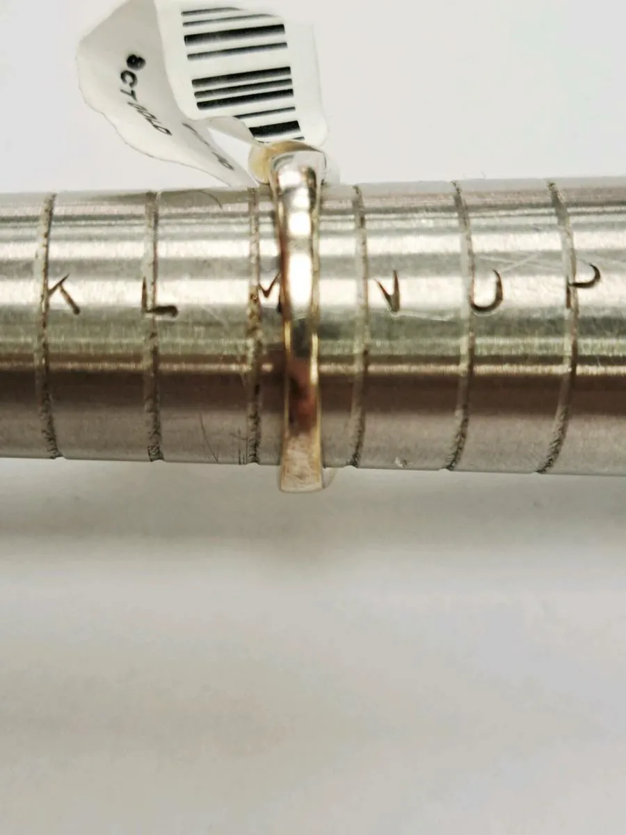 9K White & Yellow Gold Ring 9CT - Image 4
