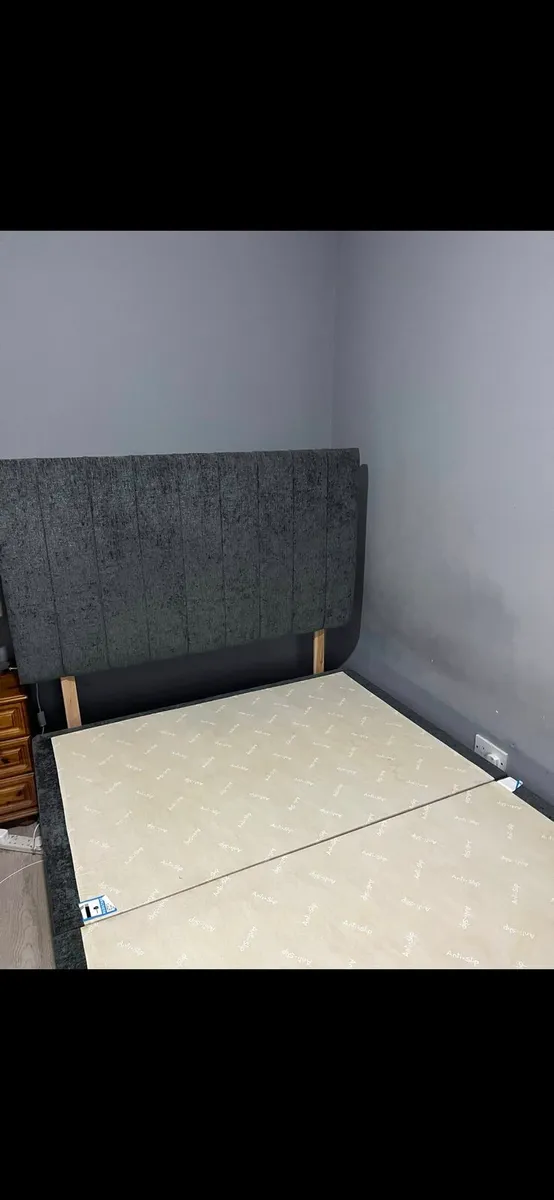 Divan Double Bed & Headboard - Image 1