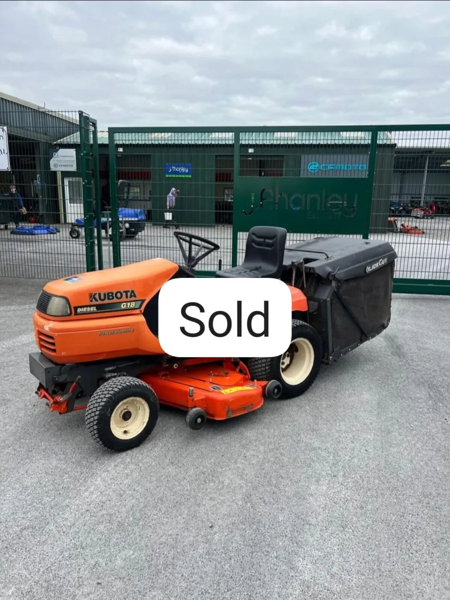 Kubota G18 low dump - Image 1