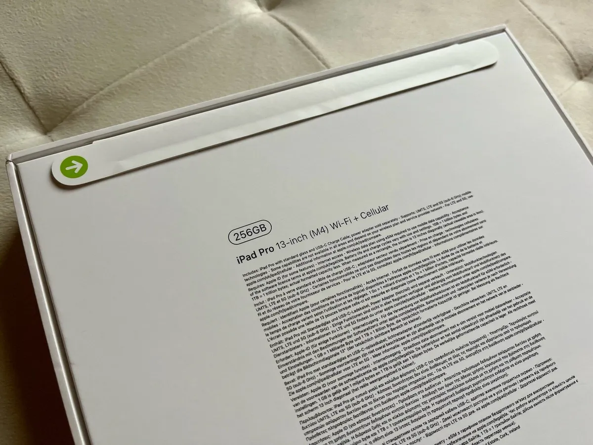 iPad Pro 13" M4 256 GB - Wi-Fi + 5G Cellular - Image 4