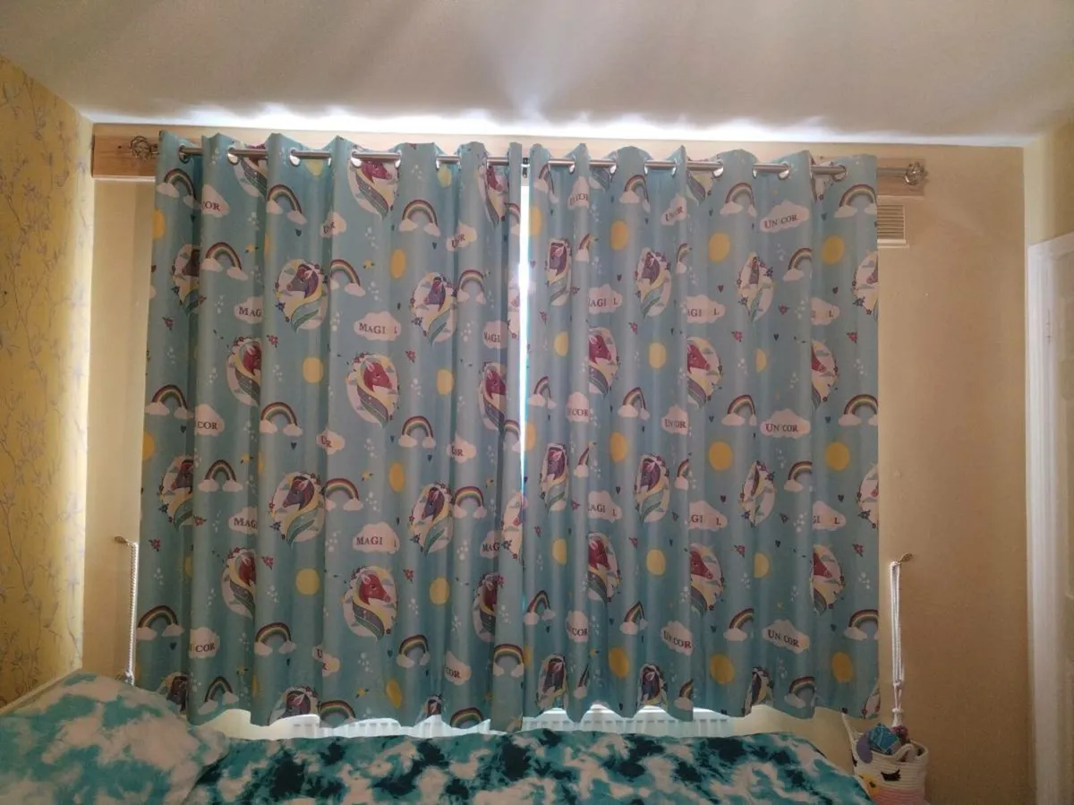 Kids bedroom blackout curtains - Image 1
