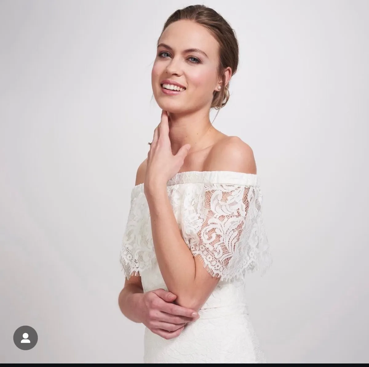 NEW Boho Wedding Dress Folkster Off-Shoulder - Image 3