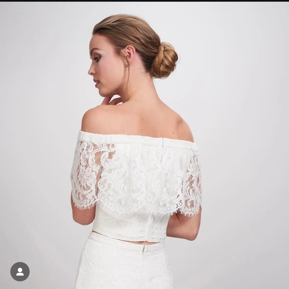 NEW Boho Wedding Dress Folkster Off-Shoulder - Image 4