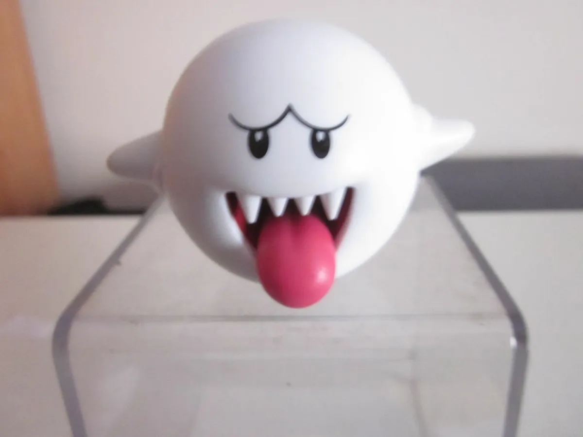 Super Mario Jakks Boo Ghost  Nintendo Figure - Image 1