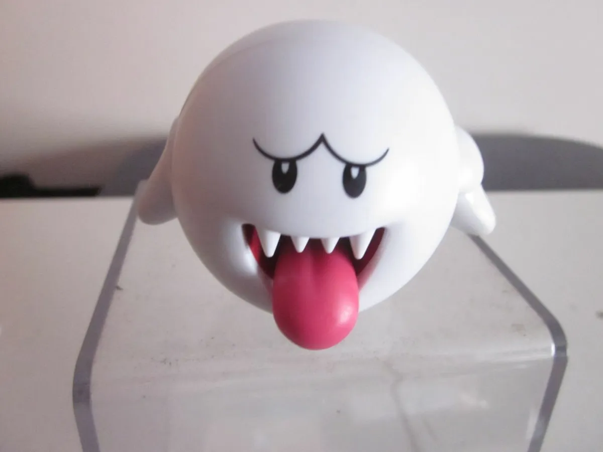 Super Mario Jakks Boo Ghost  Nintendo Figure - Image 3