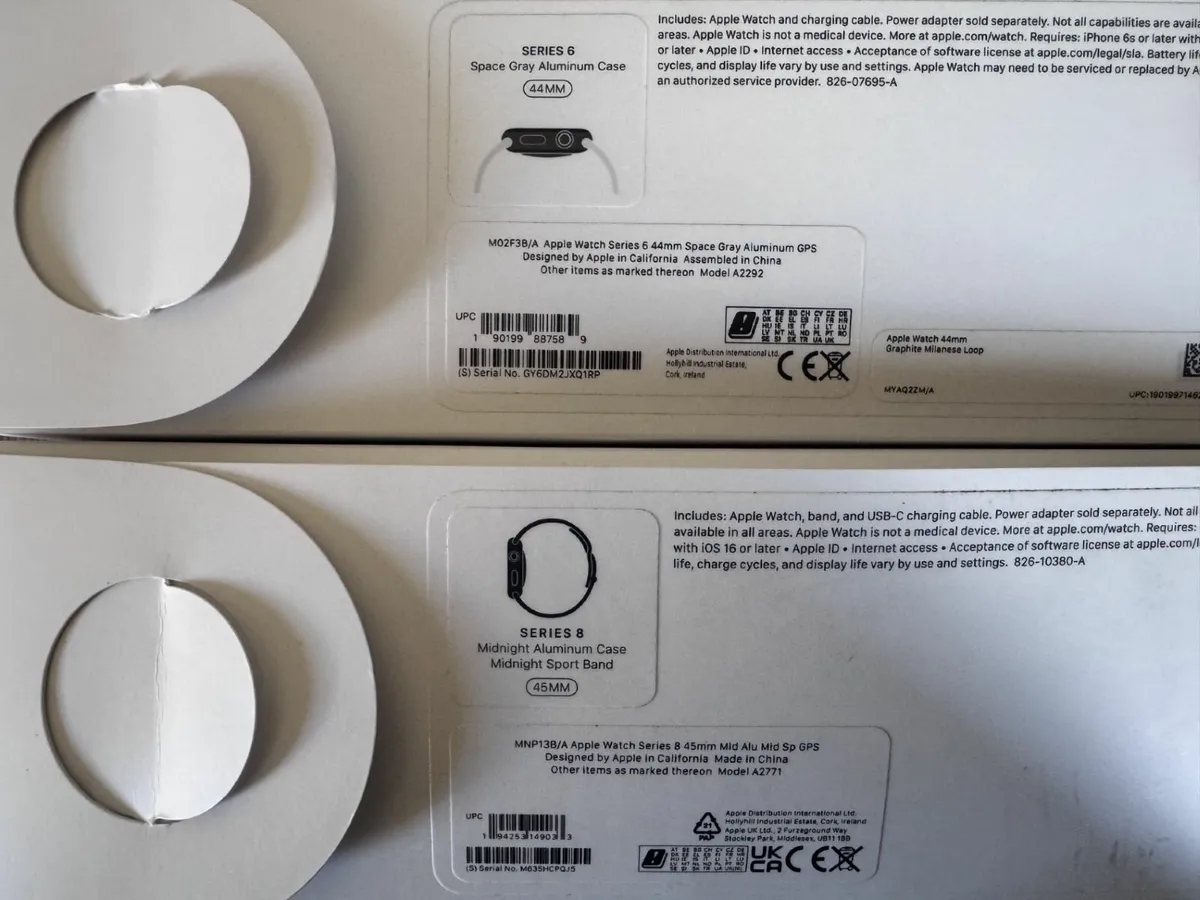 2 x Apple watch 8 & 6 Series - Image 2