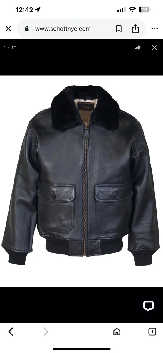 Leather jacket - Image 1