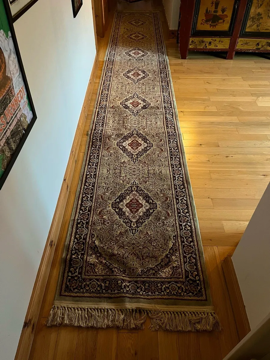 Vintage Art Sale Rug - Image 2