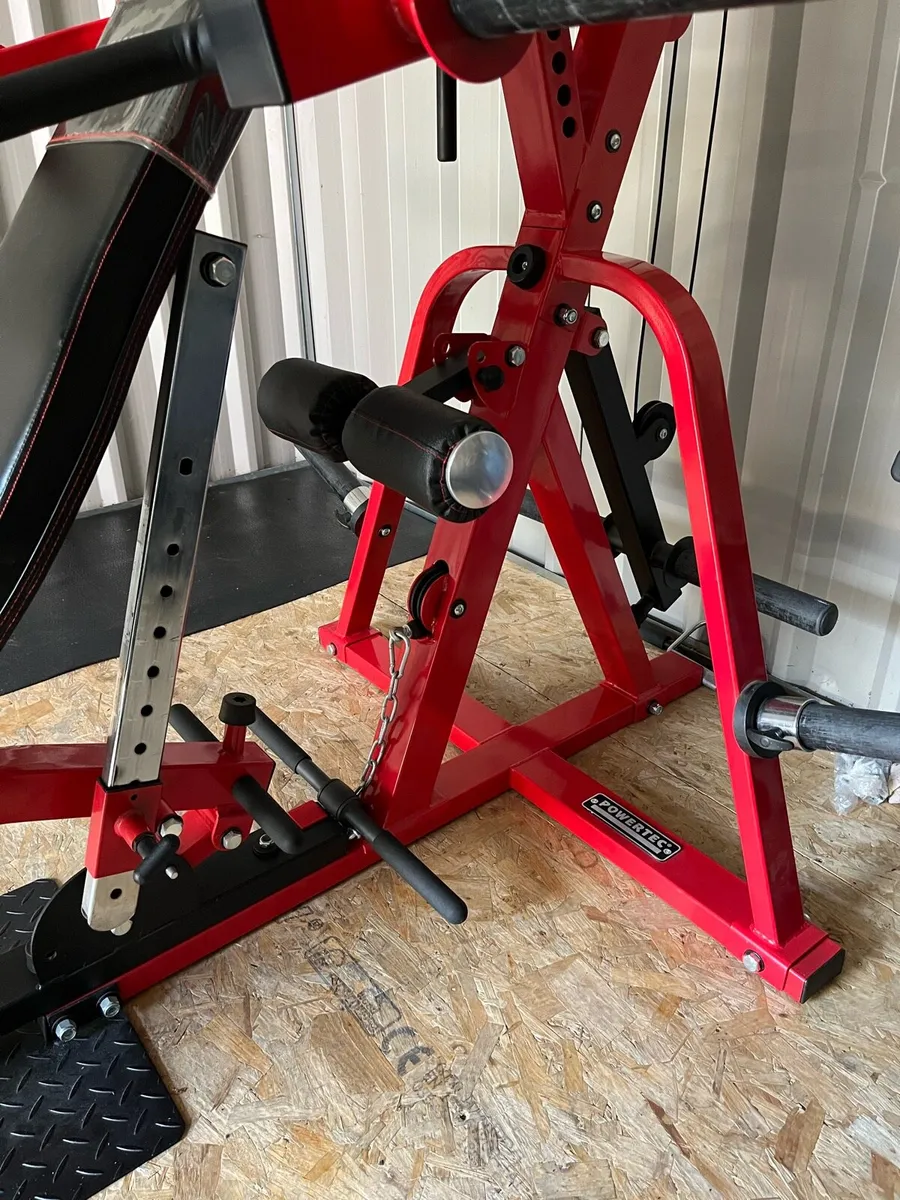 Powertec Olympic leverage gym + leg extension - Image 4