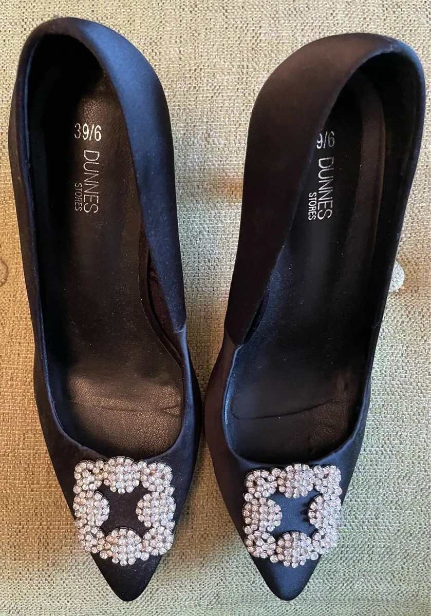 Jewel Trim Heels - Image 1