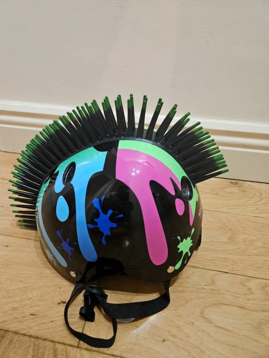 Mohawk Helmet Kids Bike - Image 2