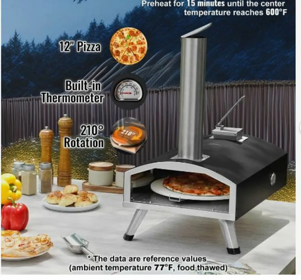 Outdoor Pizza Oven Portable - Image 2