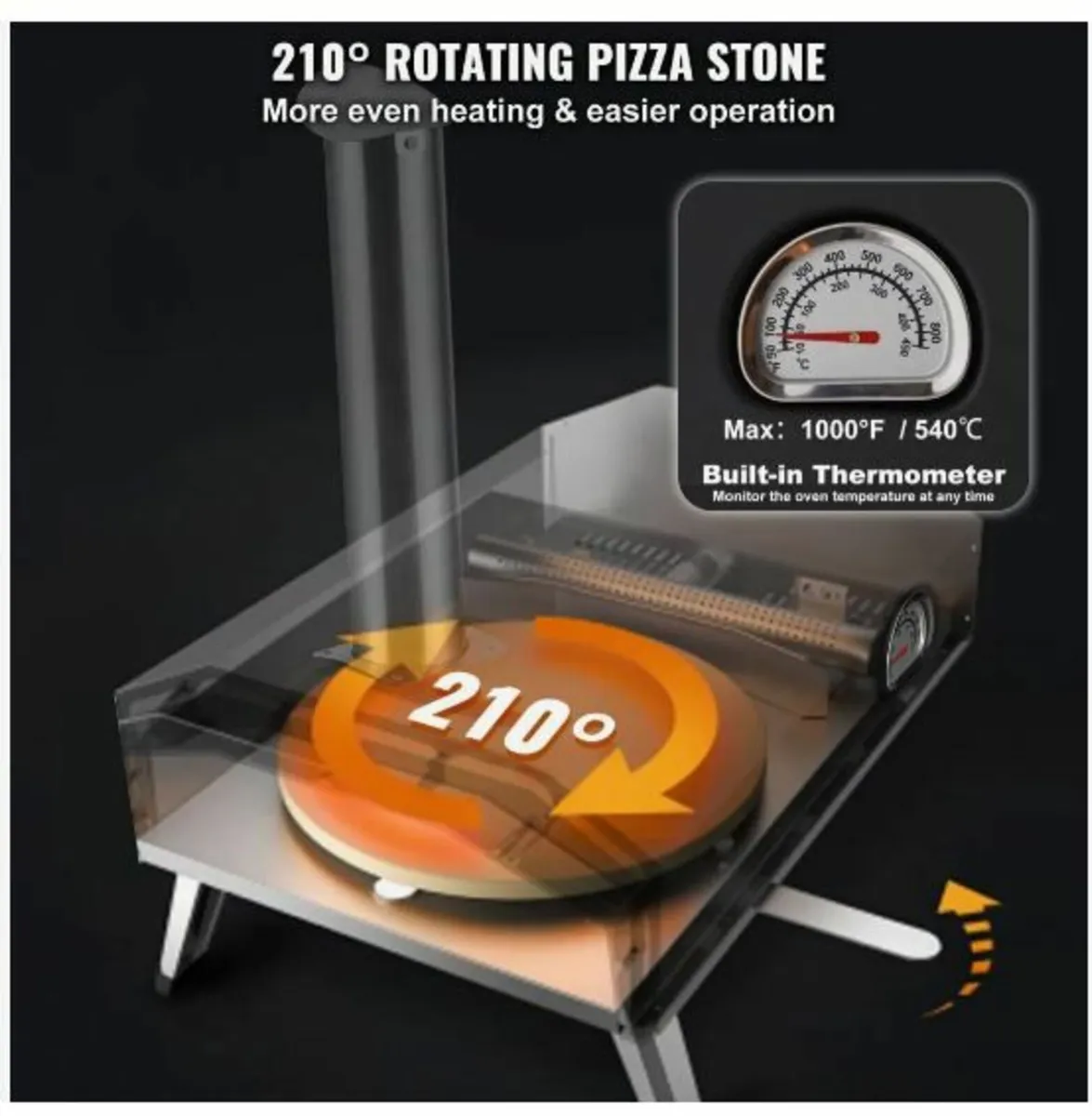 Outdoor Pizza Oven Portable - Image 4