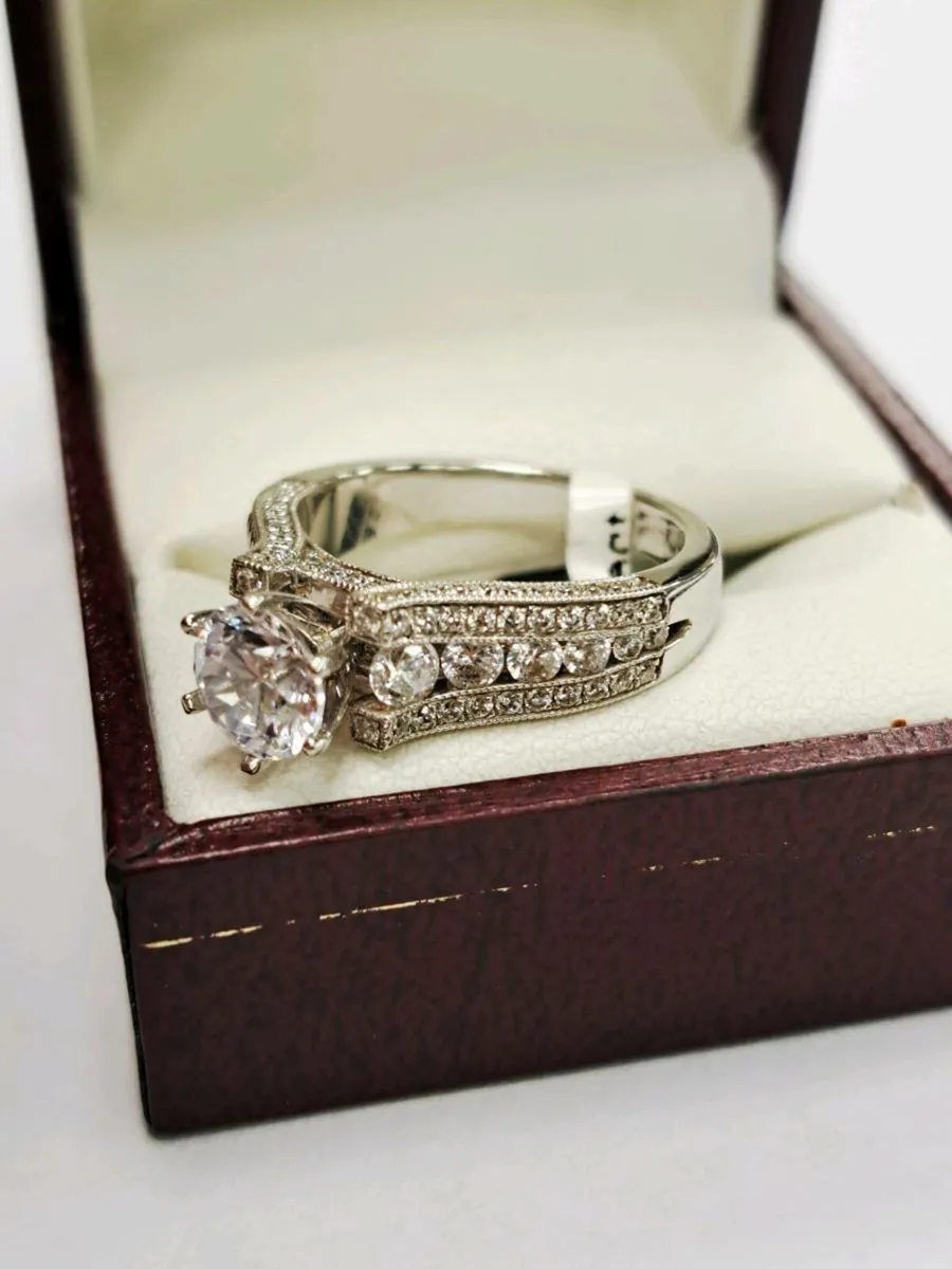 18K White Gold Ring 18CT - Image 2