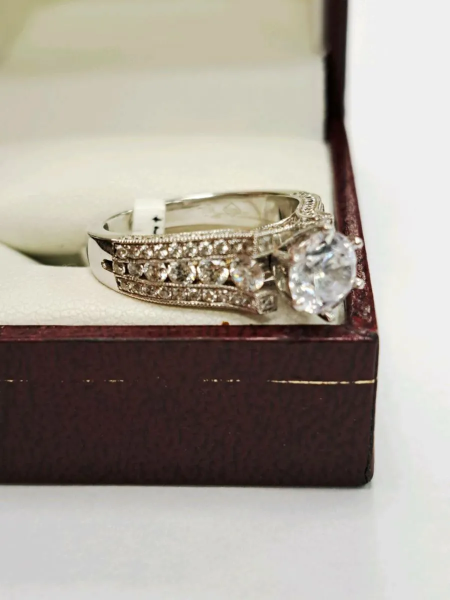 18K White Gold Ring 18CT - Image 3