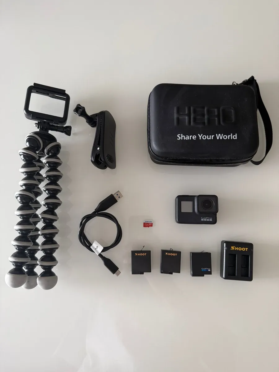 📷 GoPro Hero7 Black – Complete Action Bundle