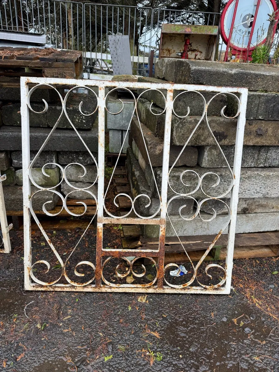 Reclaimed metal window covers - Image 1