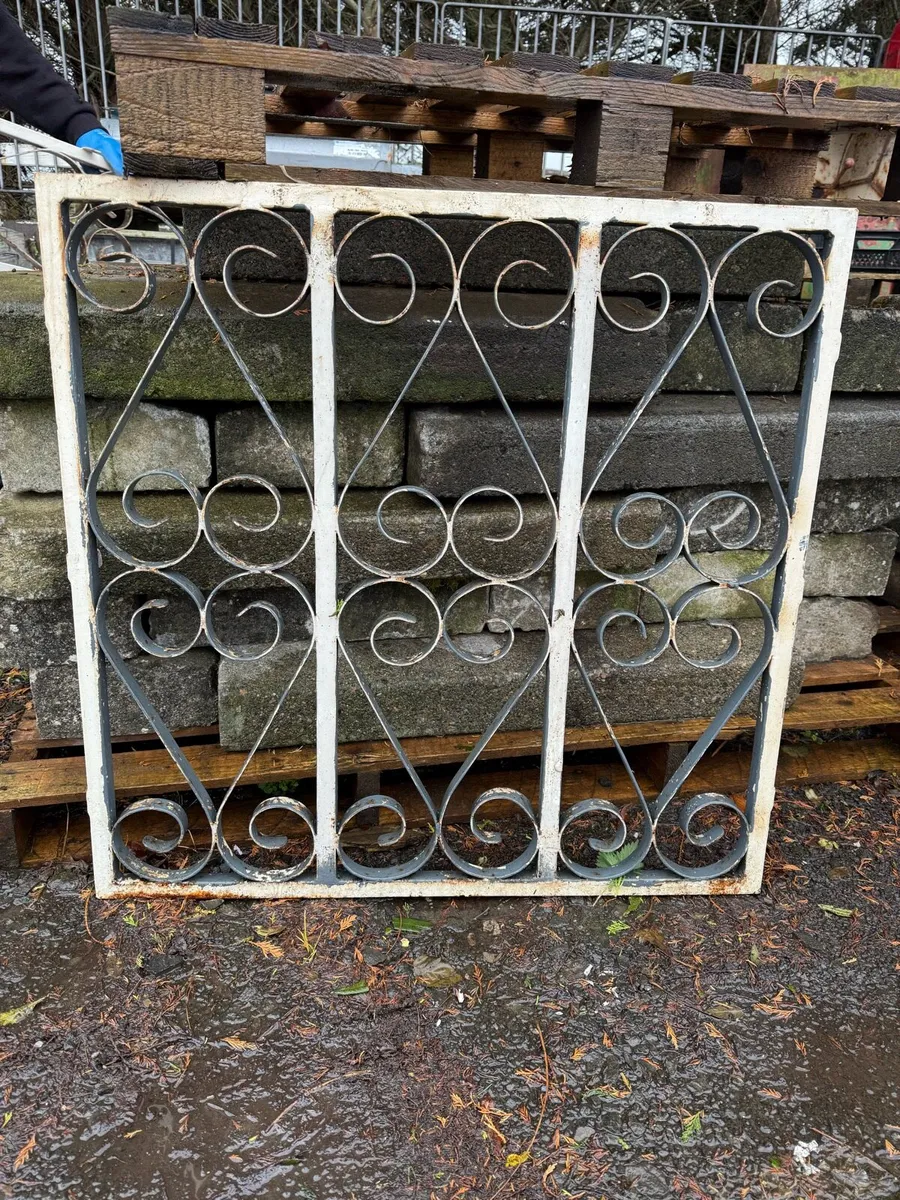 Reclaimed metal window covers - Image 2