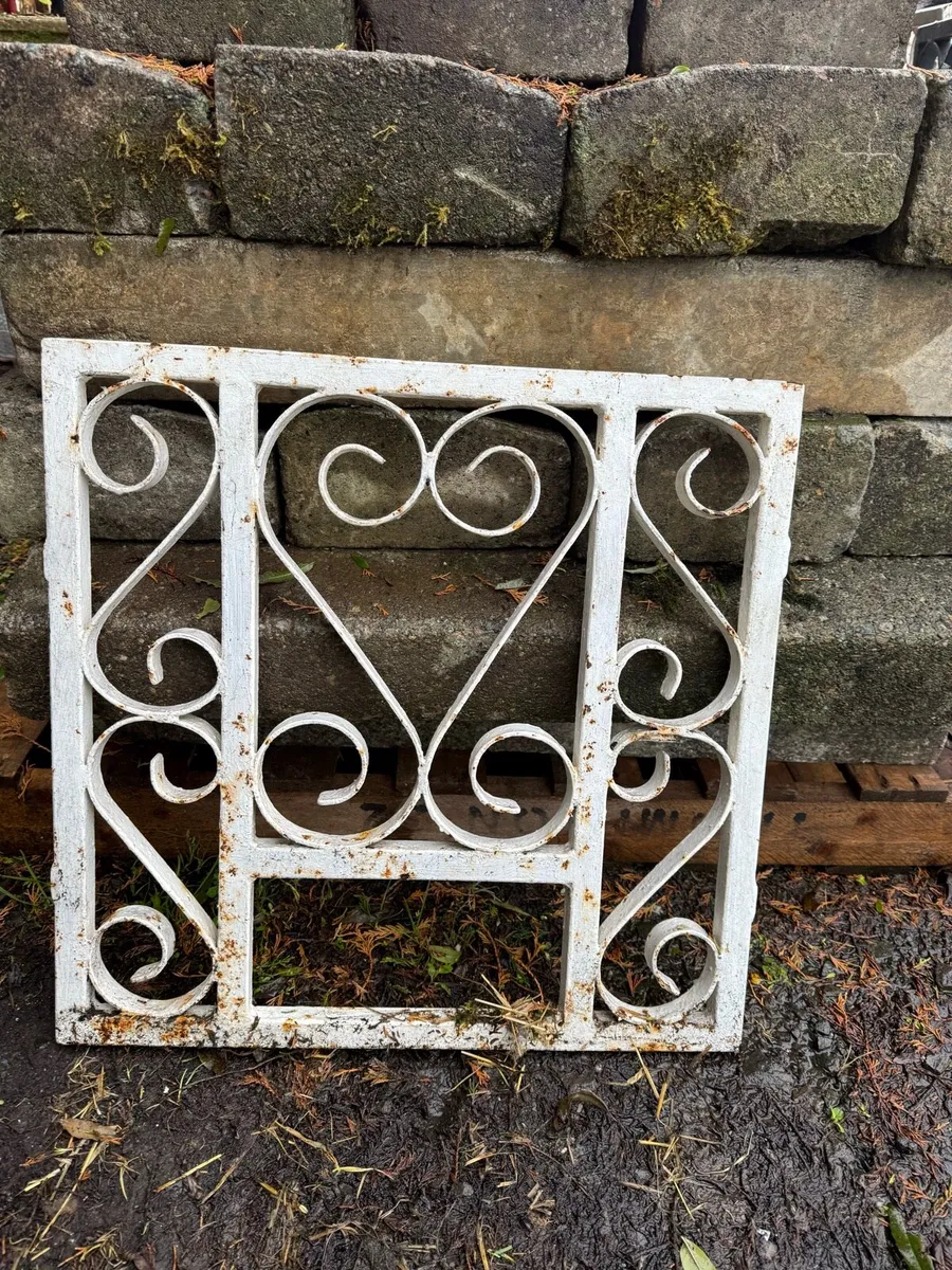 Reclaimed metal window covers - Image 3
