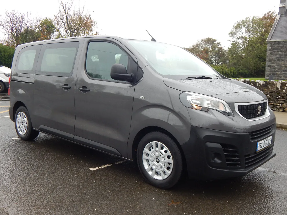 2019 Peugeot Expert 9 Seater Tax & Test 08/27 - Image 1