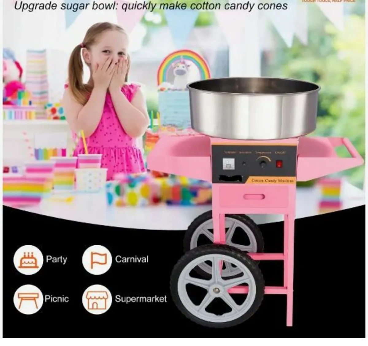 Commercial Cotton Candy Machine - Image 4