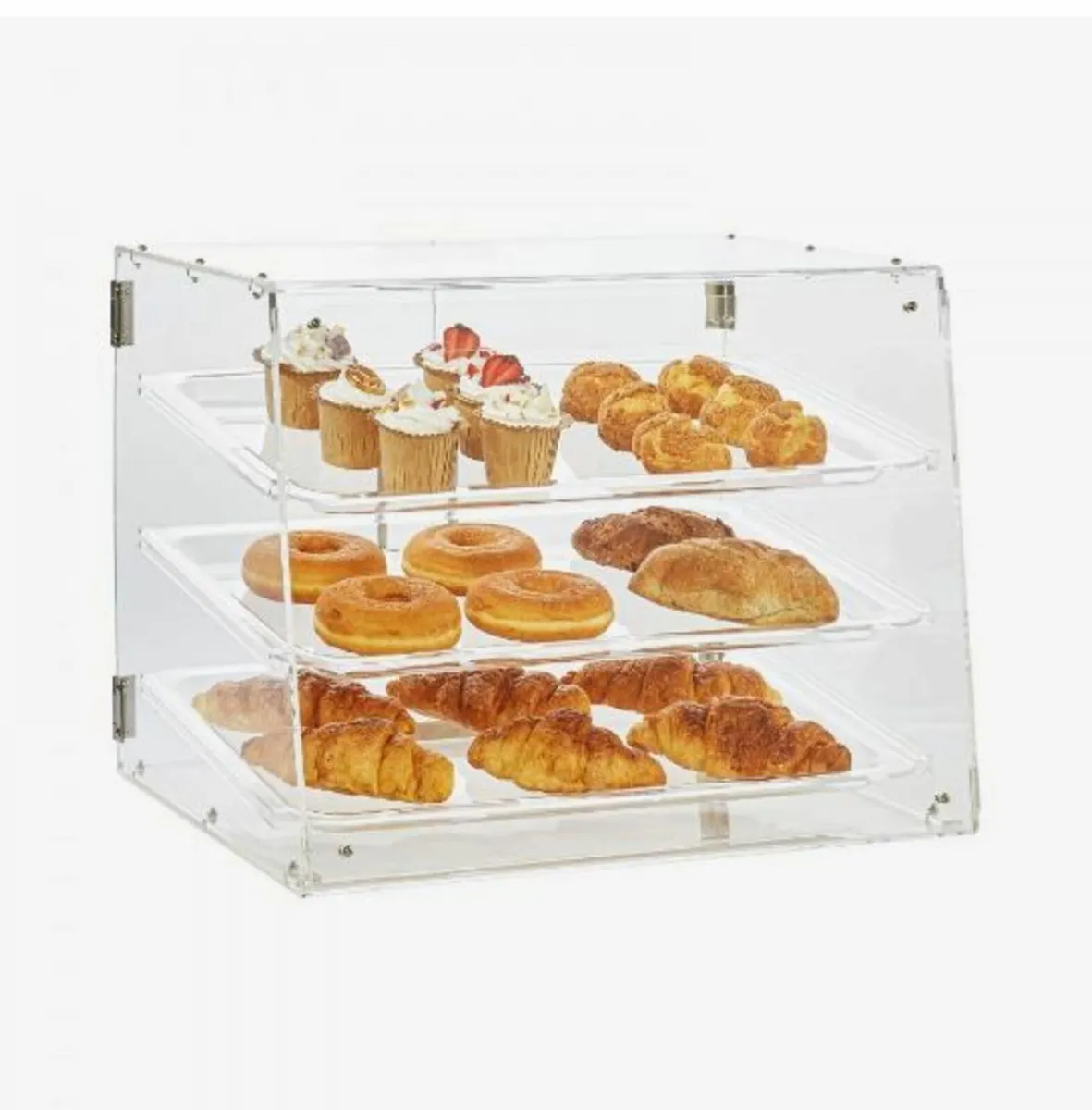Pastry Display Case, 3-Tier Commercial - Image 1