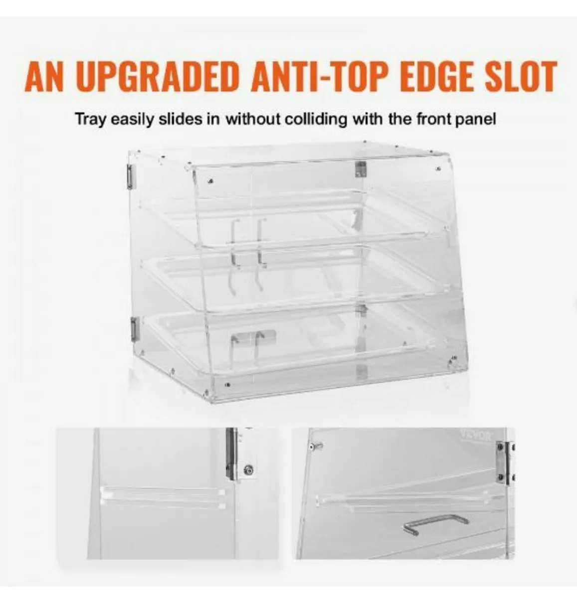 Pastry Display Case, 3-Tier Commercial - Image 4