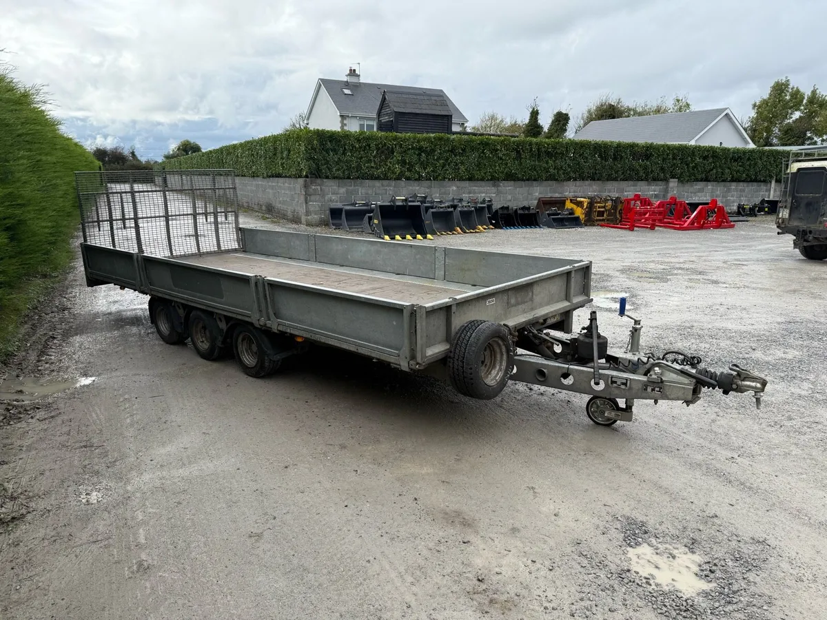 16ft x 6ft 6” tilt trailer or Hire - Image 3