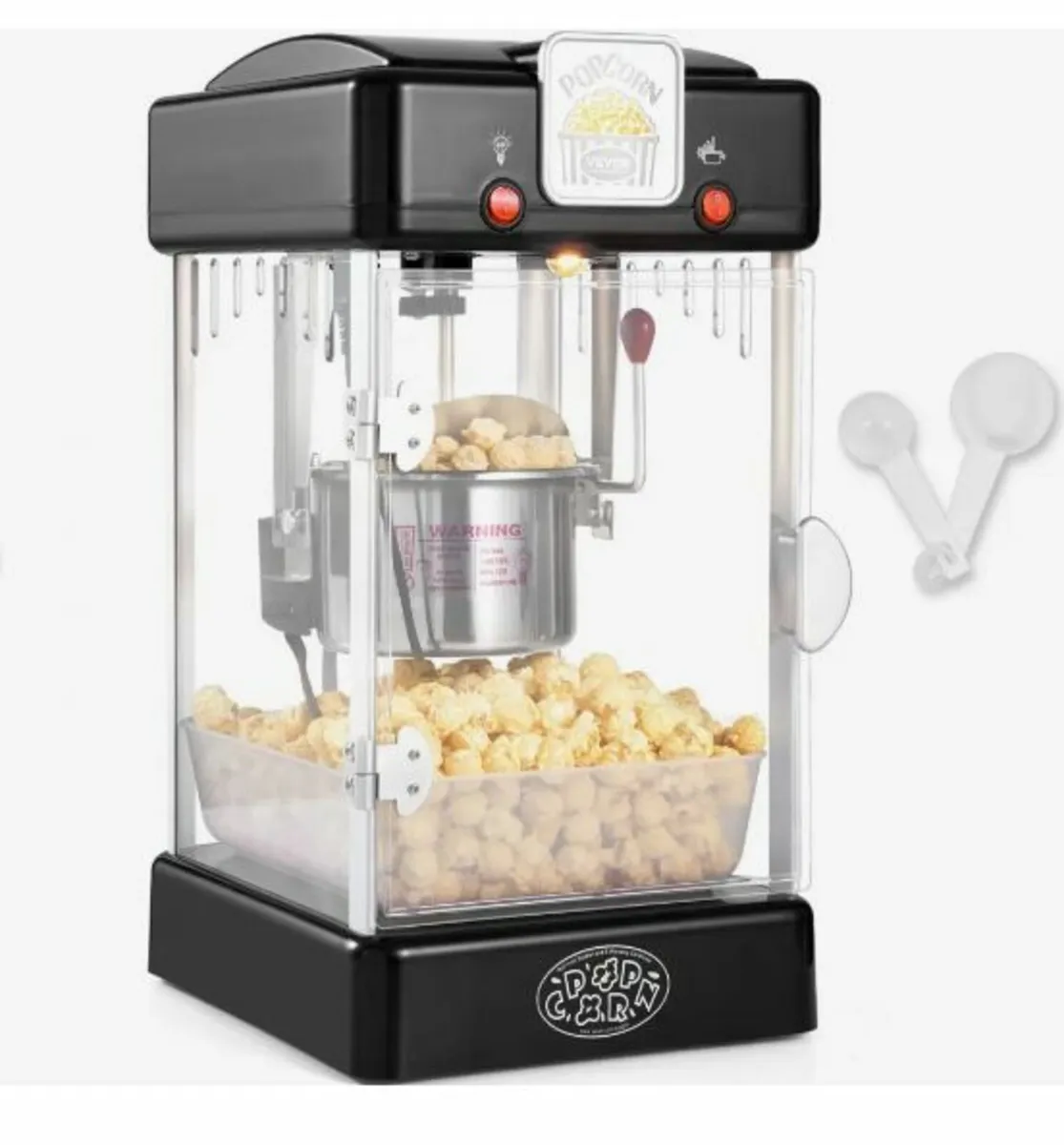 Popcorn Maker, 300W Popcorn Popper Machine - Image 4