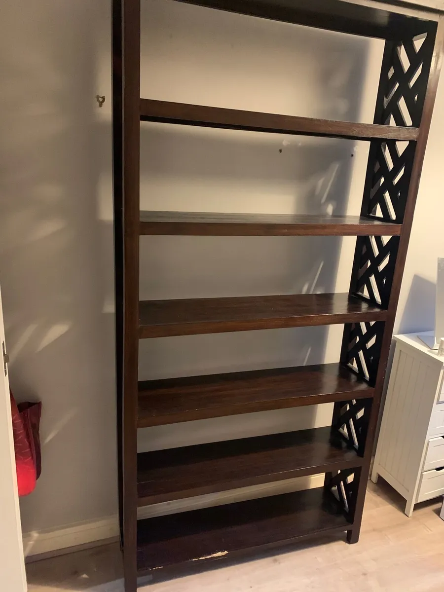 Dark Wood Shelves - Image 1