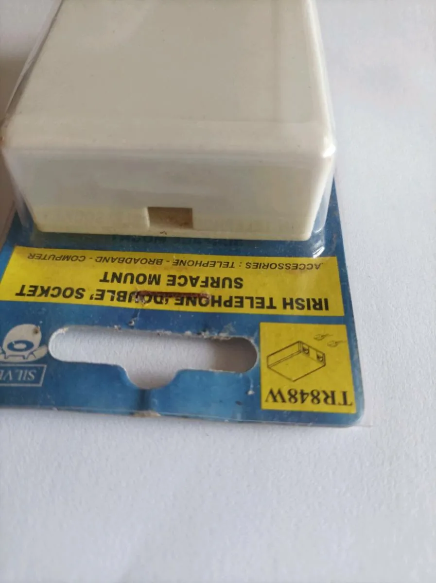 Irish telephone double socket surface mount Broadb - Image 4