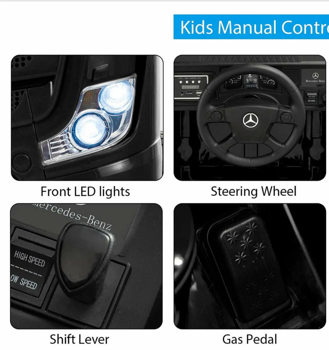 Free Delivery - Mercedes Ride in kids truck - Image 2