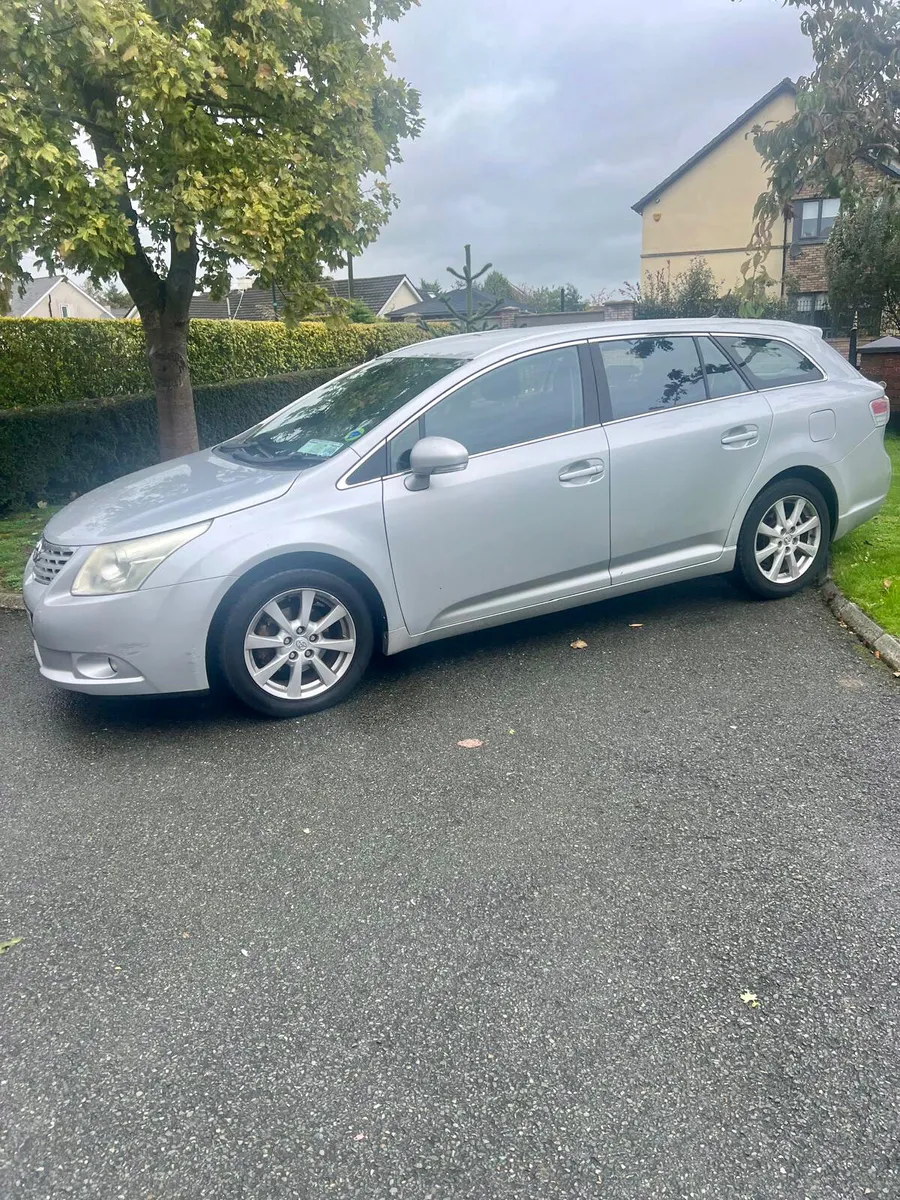 Toyota Avensis estate 2009 new nct tax 3/26 - Image 1