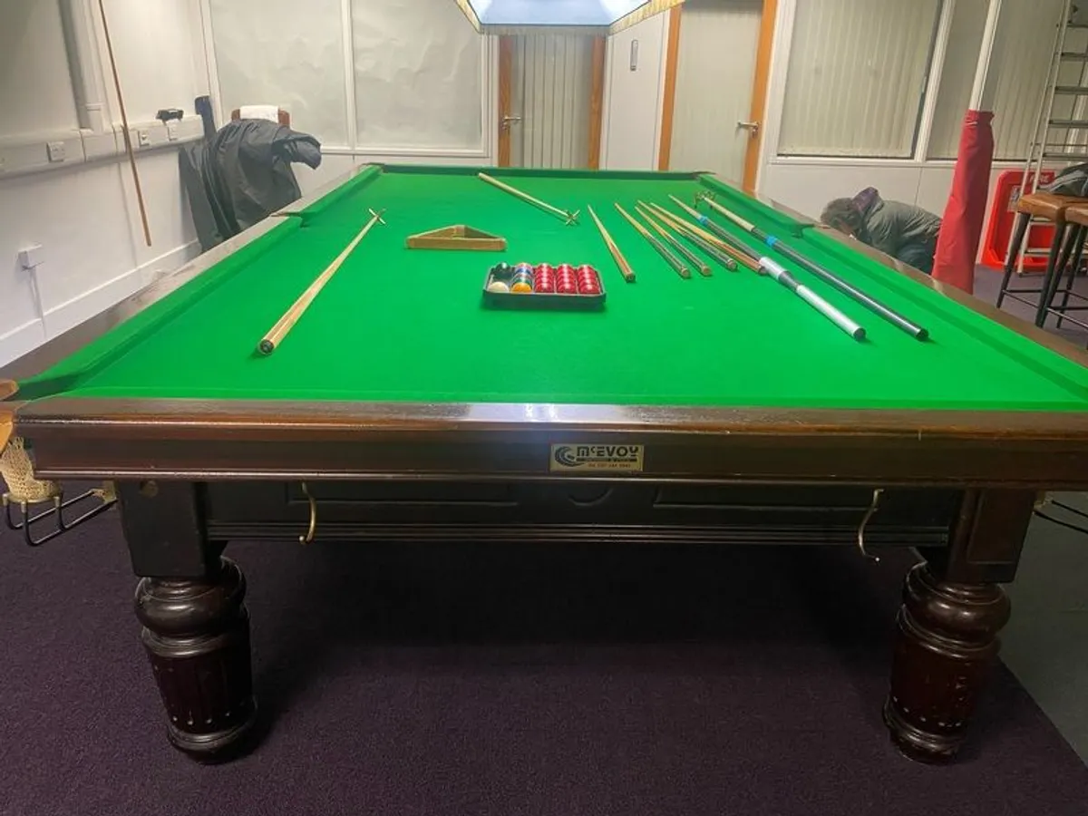 Full Size Pool Table - Image 2