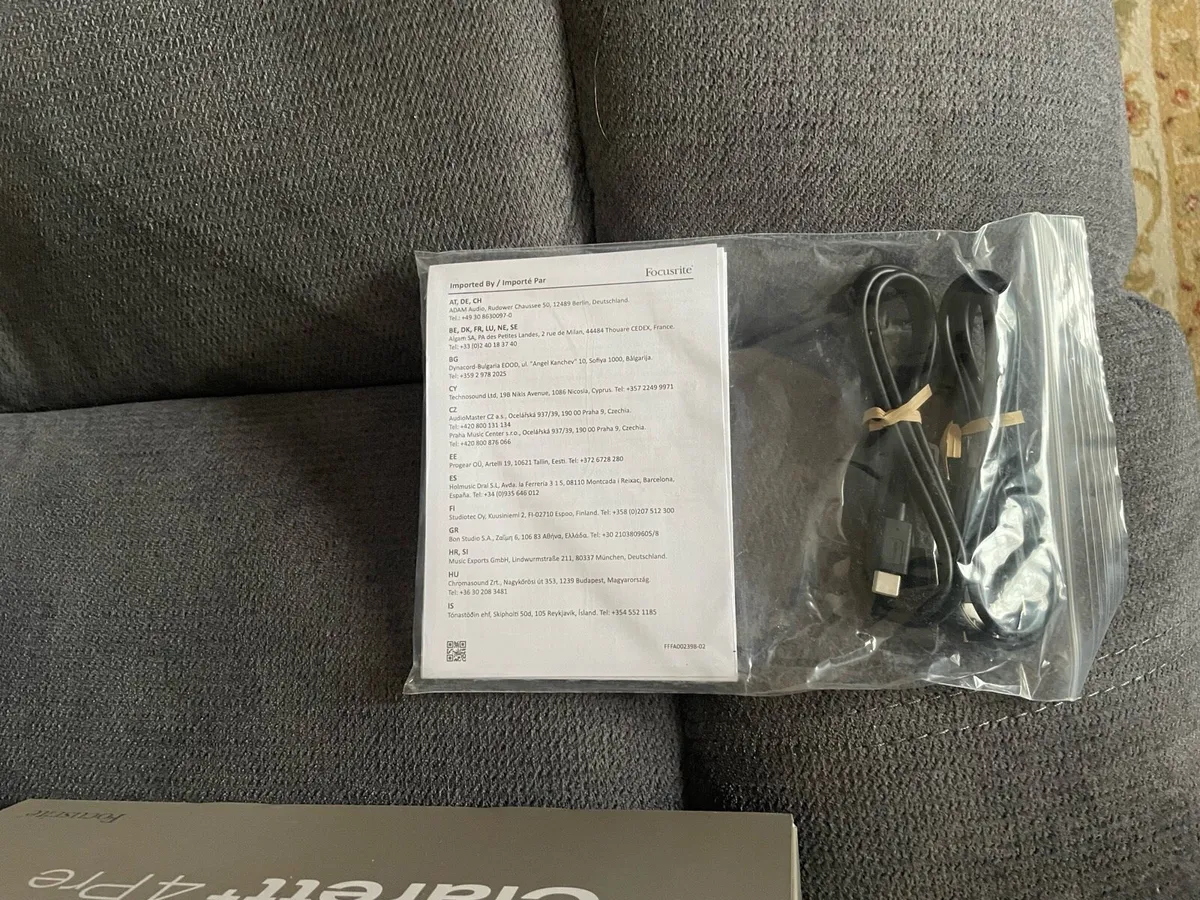 Focusrite Clarett 4 Pre USB Audio Interface - Image 2