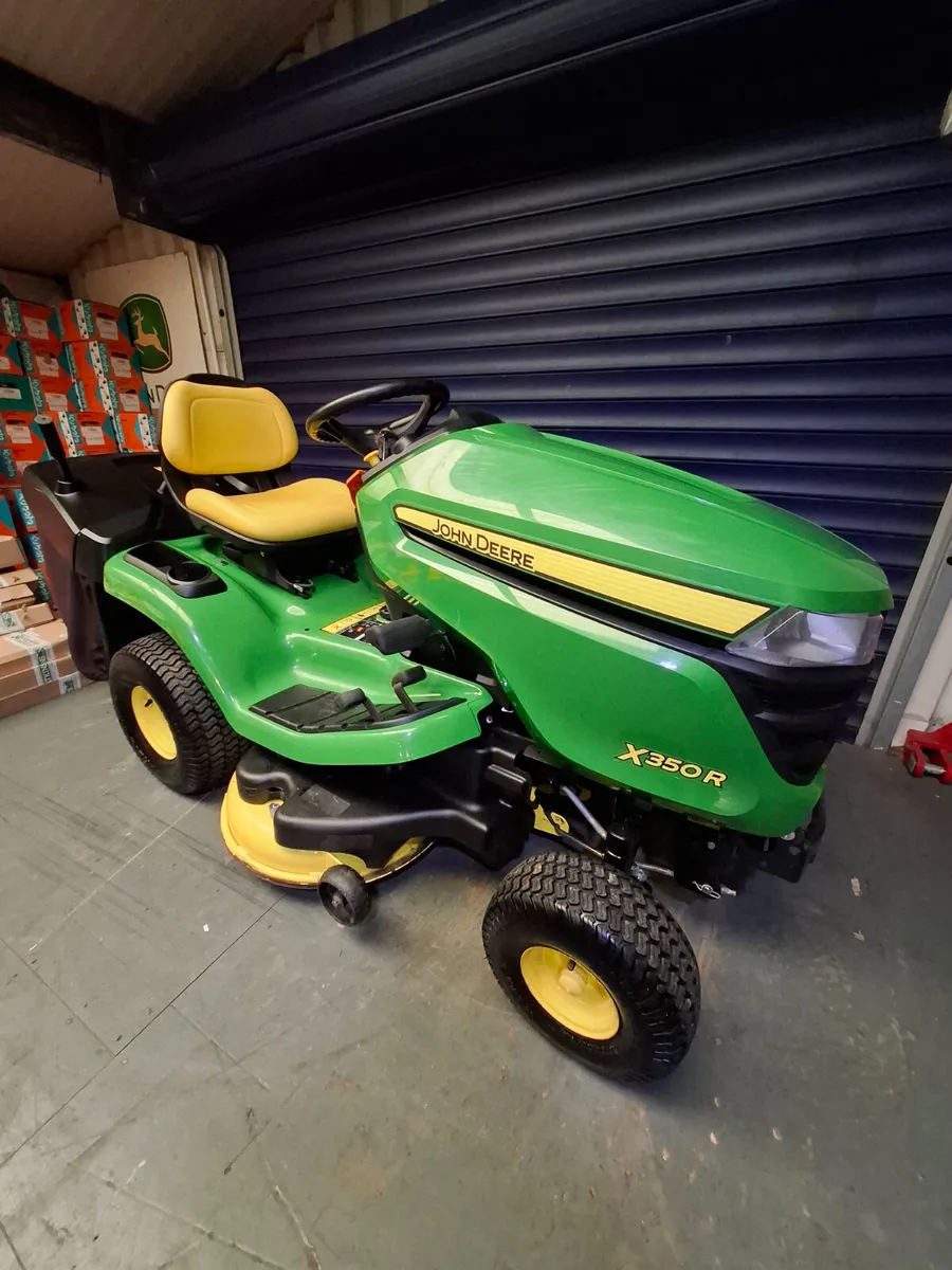 John Deere X350R Mower - Image 1