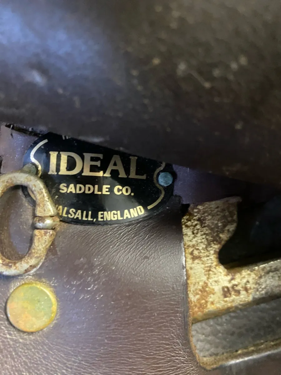 Ideal wide cob 16” Leather saddle - Image 2