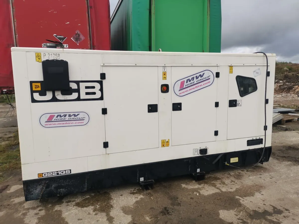 JCB G221QS 220KVA Generator - Image 2