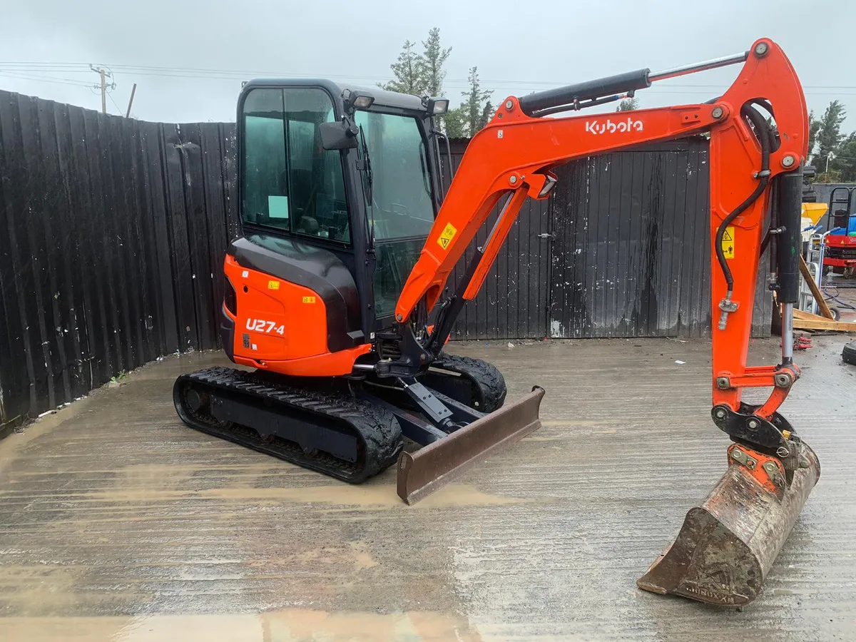 2022 Kubota U27-4  Digger - Image 3