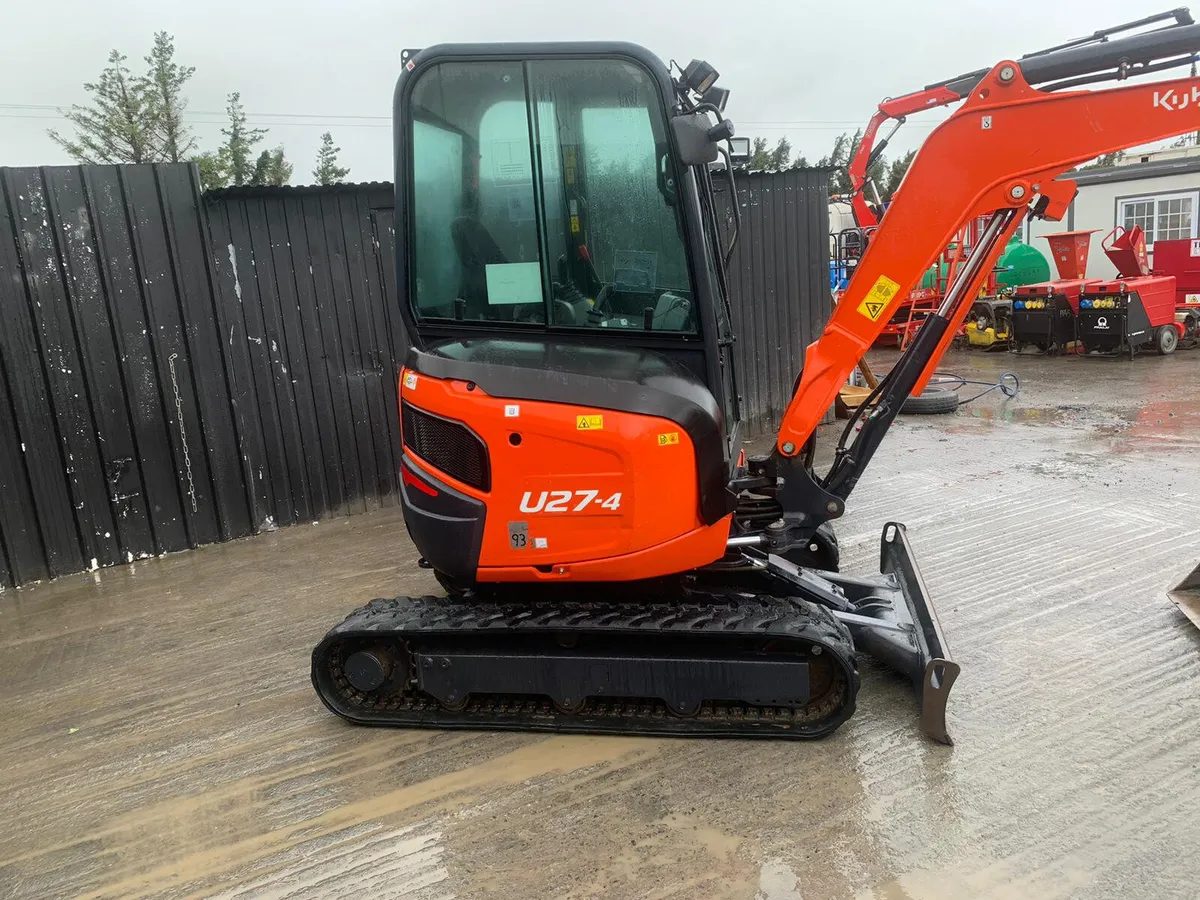 2022 Kubota U27-4  Digger - Image 4