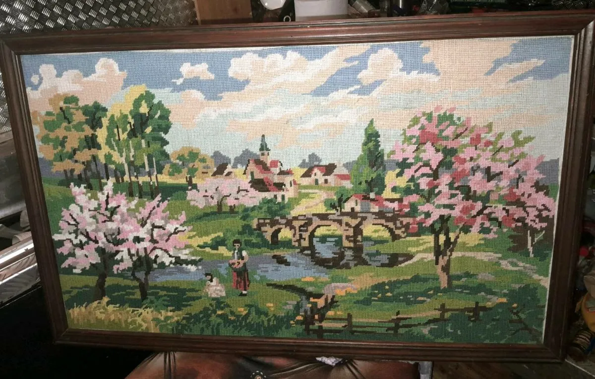 Beautiful French tapestry - Image 1
