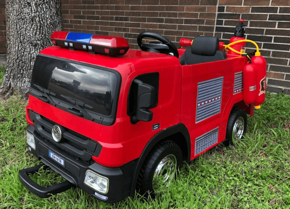 Free Delivery - Kids Ride on Fire Engine Truck - Image 1
