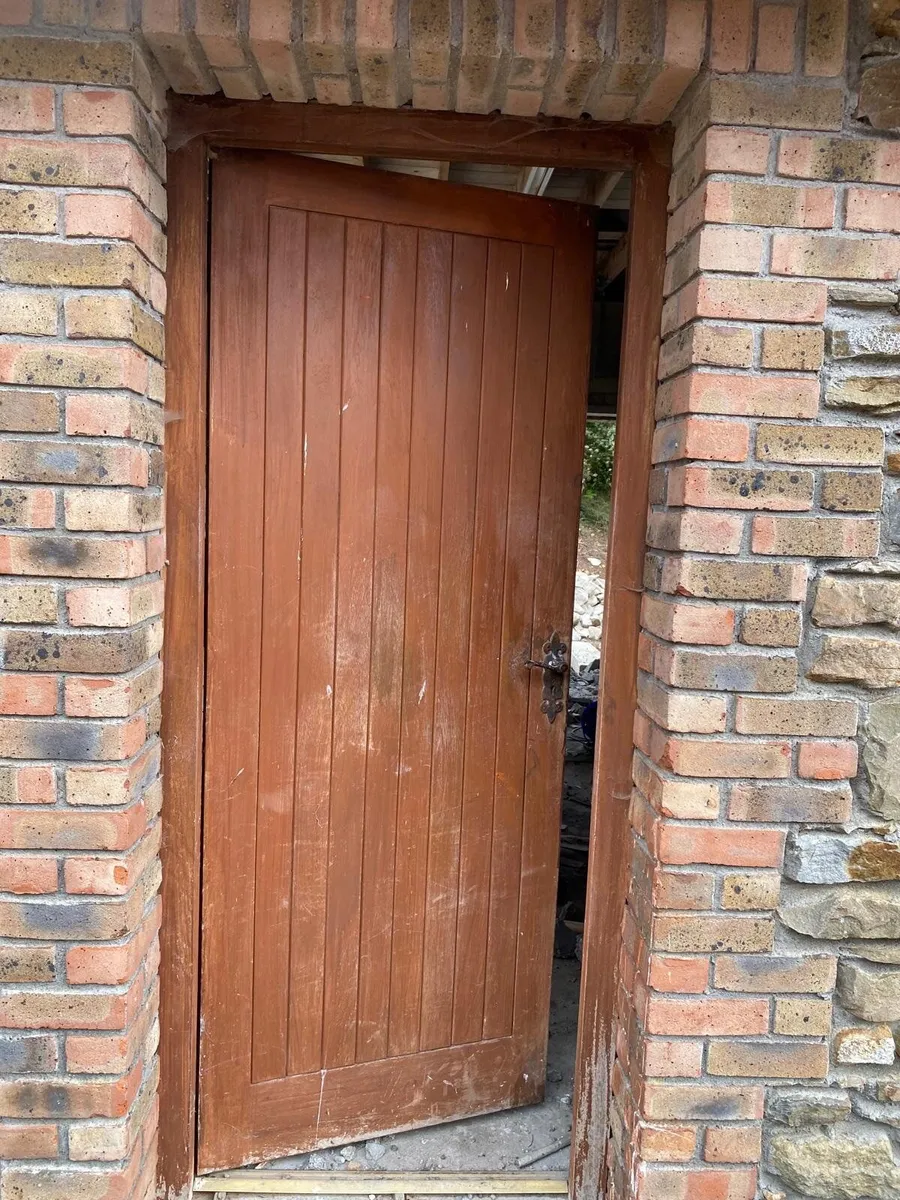 Solid teak doors - Image 2