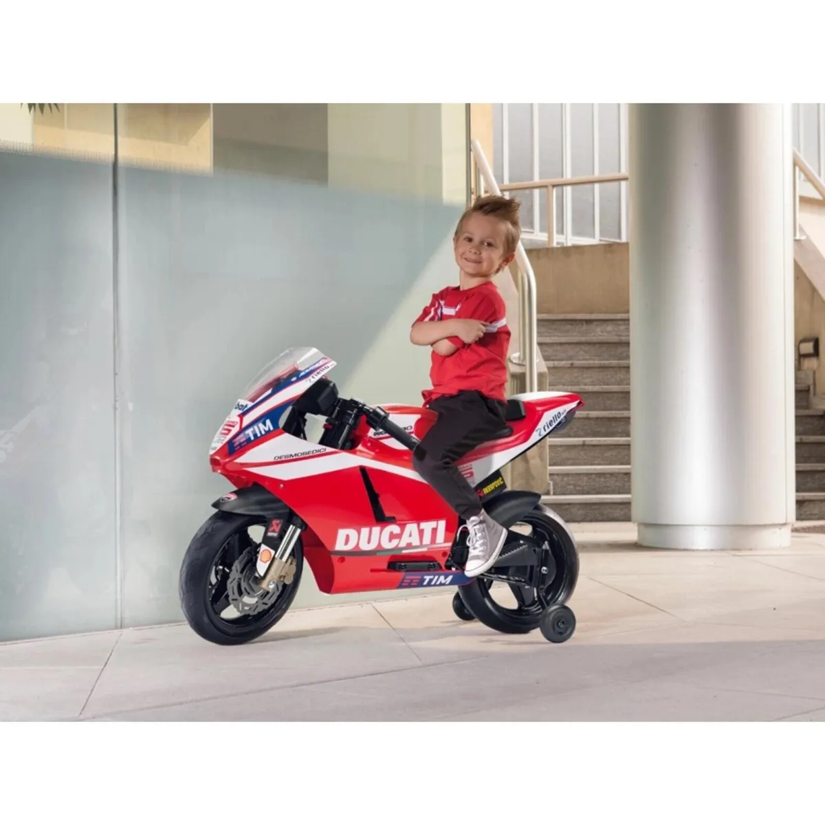 Free Delivery - Kids Ducati Motor Bike - Image 2